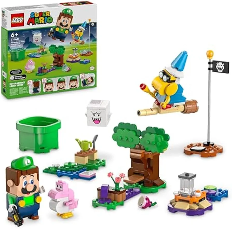 LEGO 71440 Super Mario Abenteuer mit dem interaktiven Luigi,