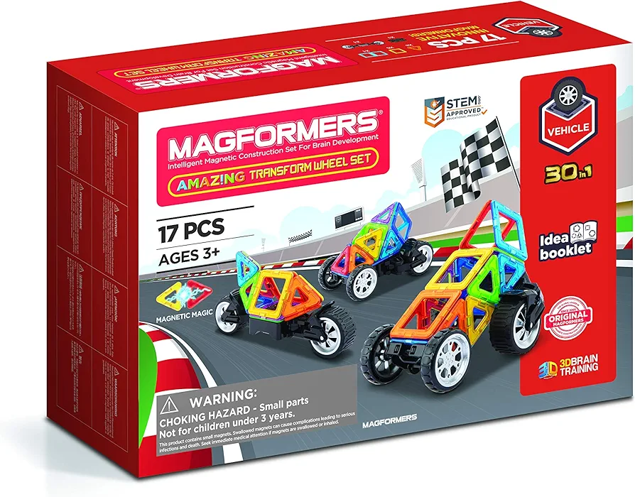 MAGFORMERS Amazing Tranform Wheel Set