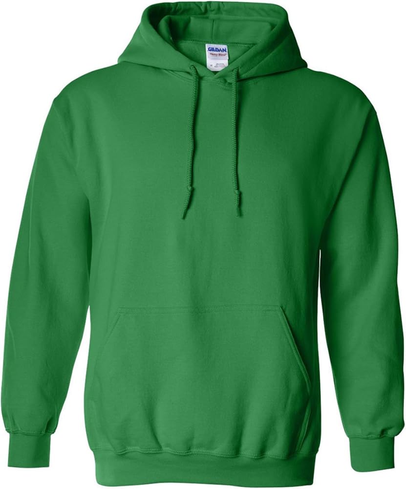 Gildan Heavy Blend Adult Hooded Sweatshirt, Irish Green, Medium