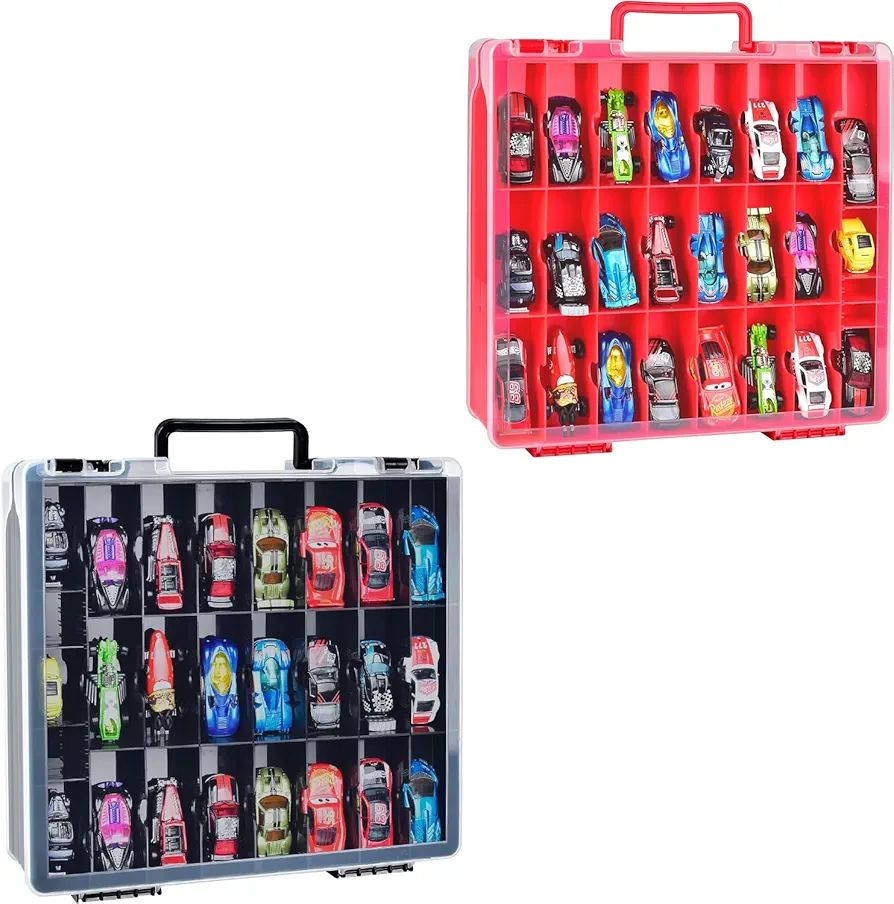 ALCYON 48 Compartments Double Sided Toy Storage Organizer