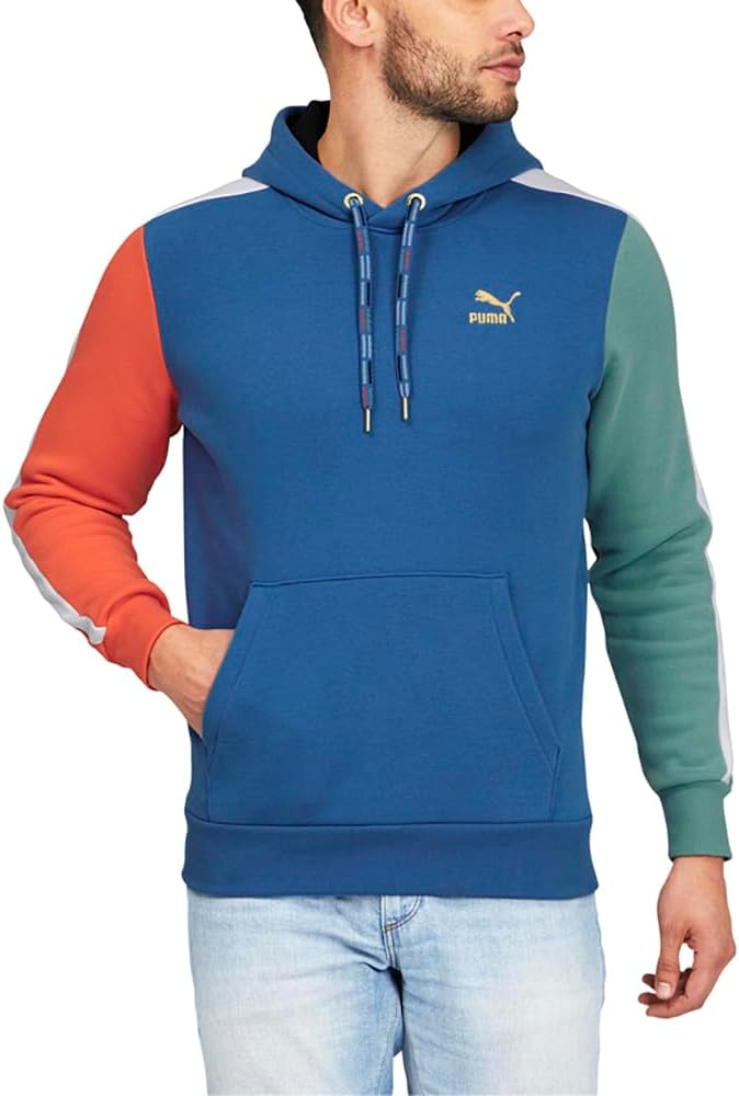 PUMA - Mens Go for Colorblock T7 Hoodie