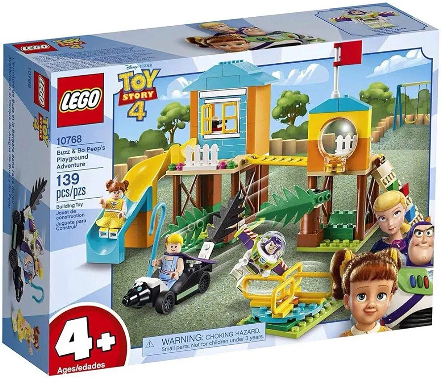 LEGO | Disney Pixar’s Toy Story Buzz & Bo Peep’s Playground Adventure 10768 Building Kit (139 Pieces)