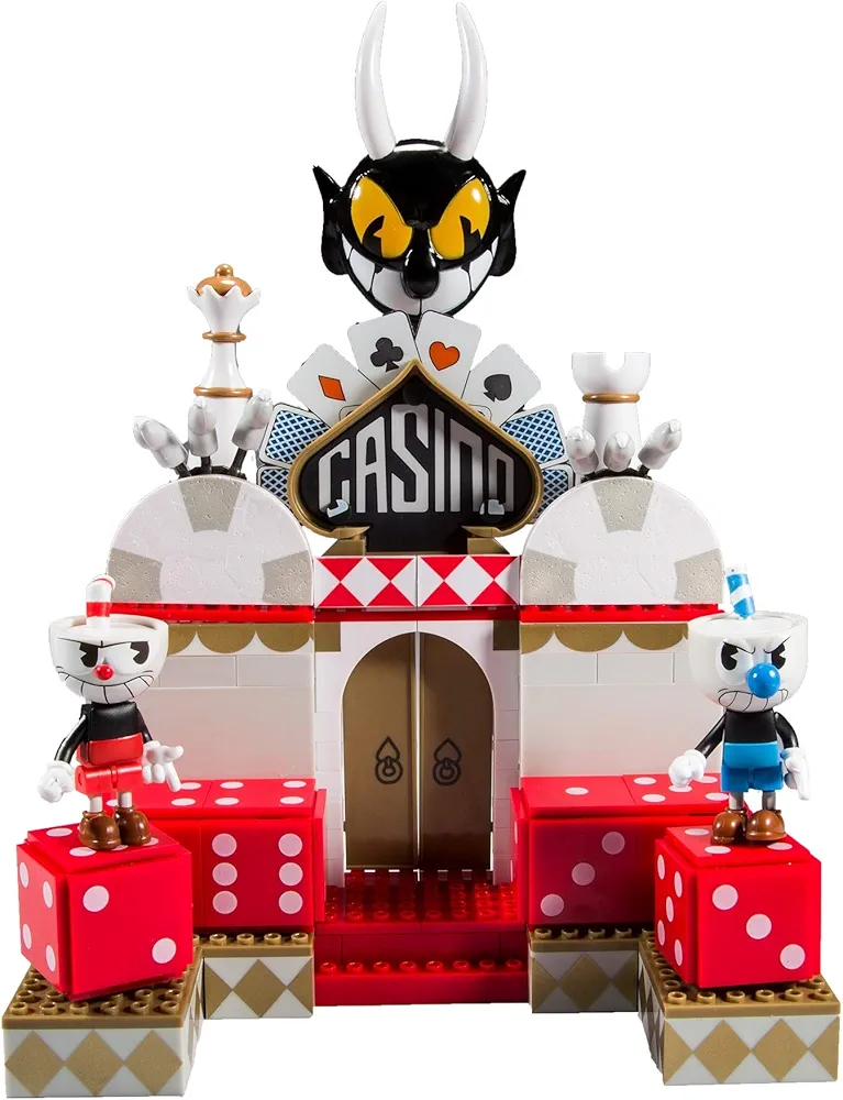 McFarlane Toys Cuphead Chaotic Casino Large Construction Set