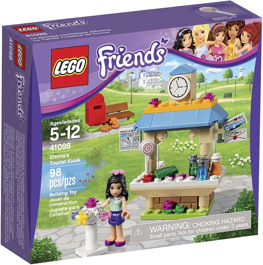 LEGO Friends 41098 Emma's Tourist Kiosk Building Kit