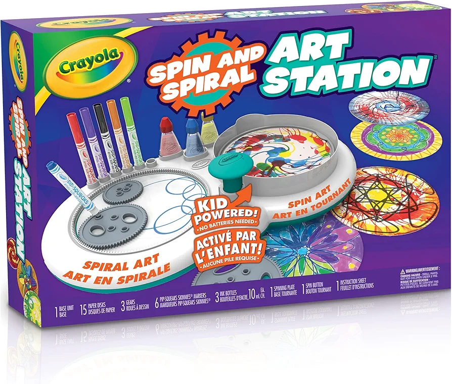 Crayola Spin & Spiral Art Station