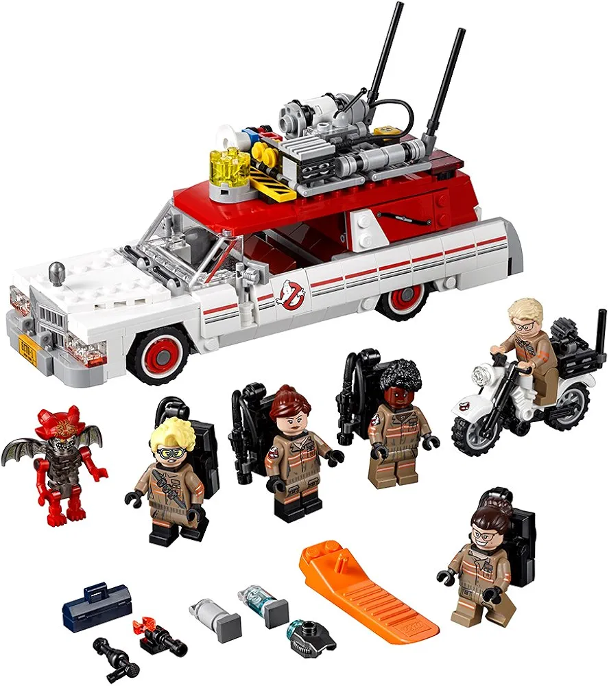 LEGO Ghostbusters Ecto-1 & 2 75828 Building Kit (556 Piece)