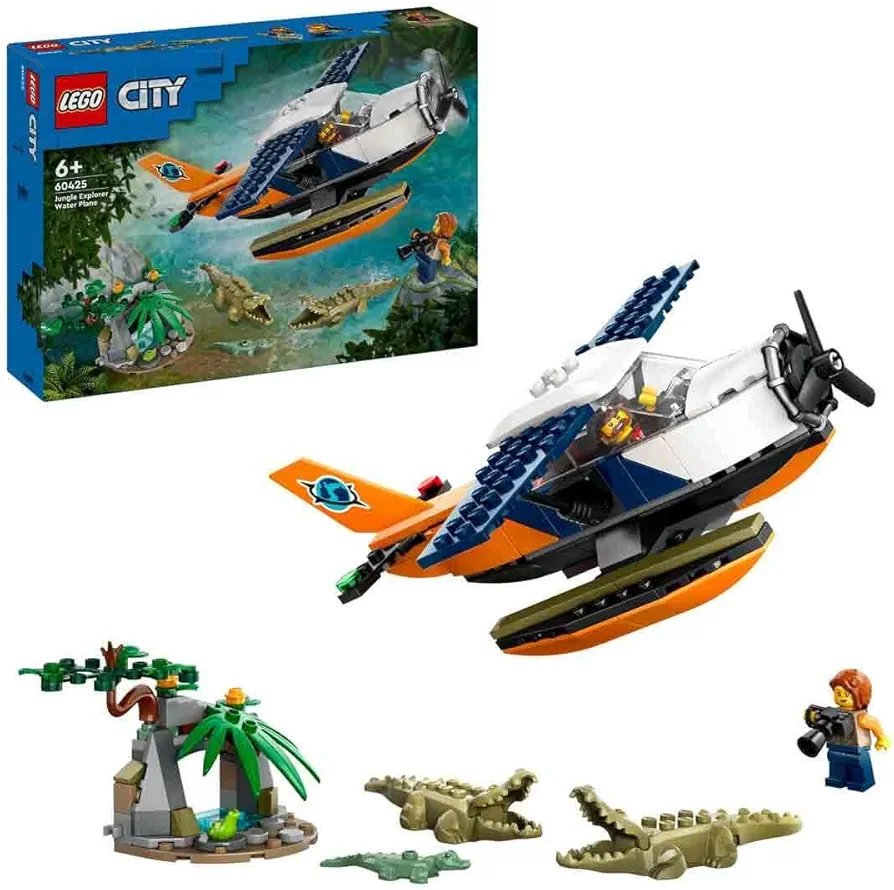 LEGO 60425 City DschungelforscherWasserflugzeug