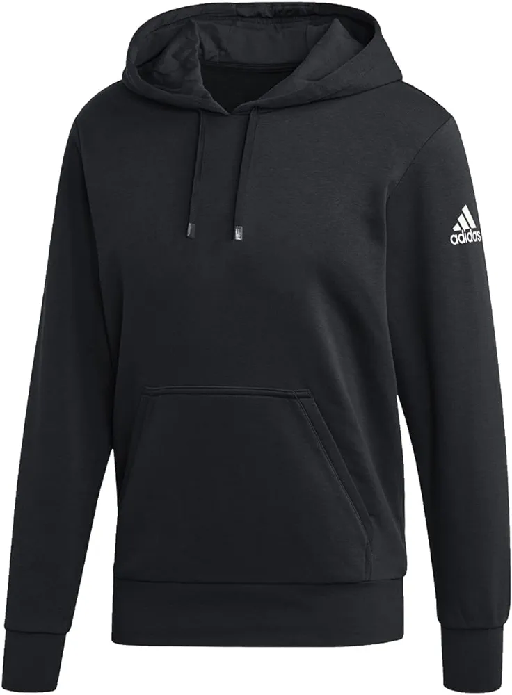 adidas Mens Fleece Hoodie XL Black-White