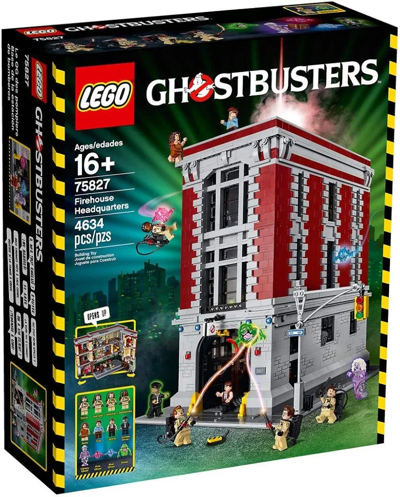 LEGO Ghostbusters 75827 Firehouse Headquarters Building Kit (4634 Piece)