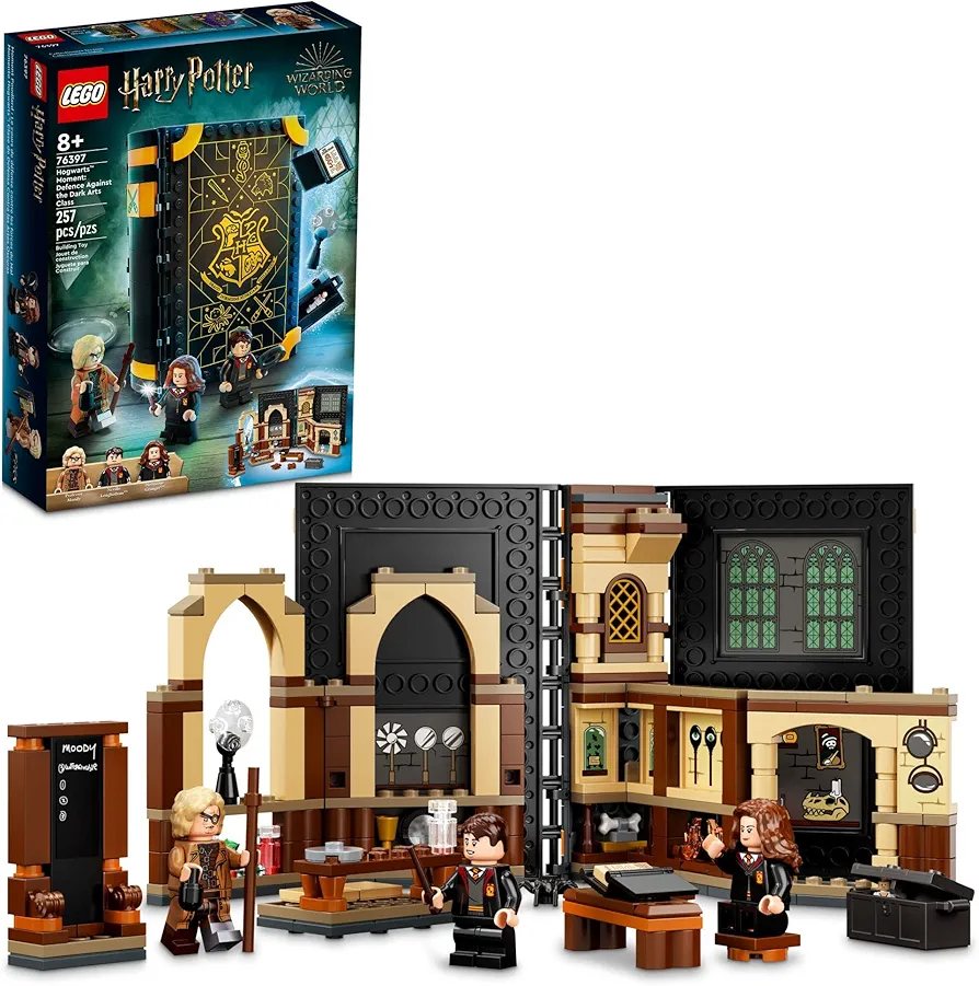 LEGO Harry Potter Hogwarts Moment: Defence Class 76397 Building Kit; Collectible Classroom Playset for Ages 8+ (257 Pieces)