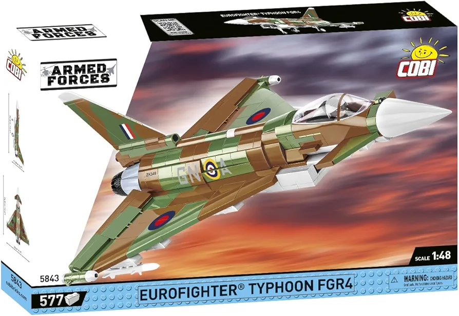 COBI Armed Forces Eurofighter Typhoon FGR4 Aircraft