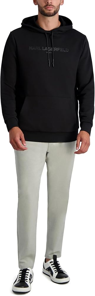 KARL LAGERFELD Men's Classic Logo Hoodie