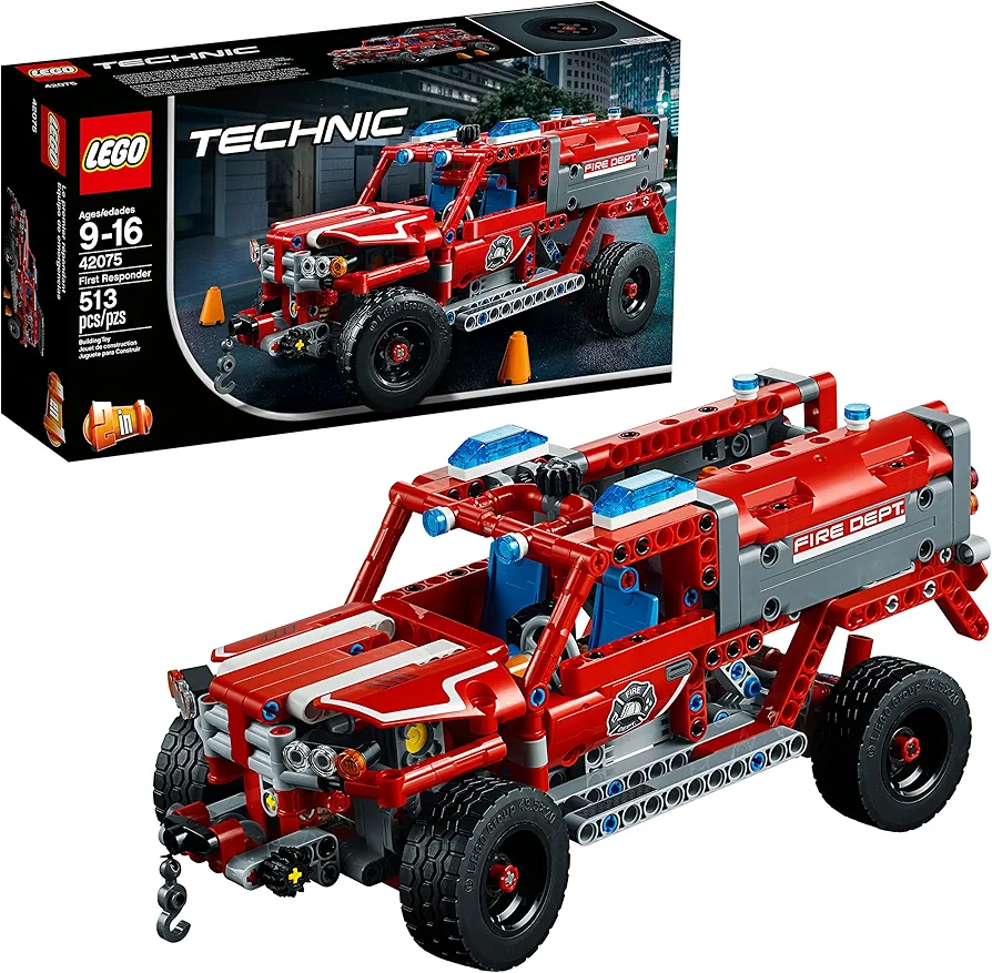 LEGO Technic First Responder 42075 Building Kit (513 Pieces)