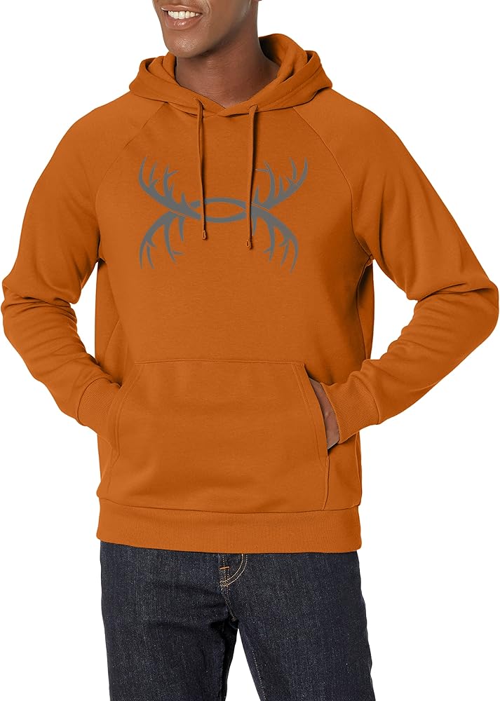 Under Armour Men's Rival Fleece Antler Hoodie