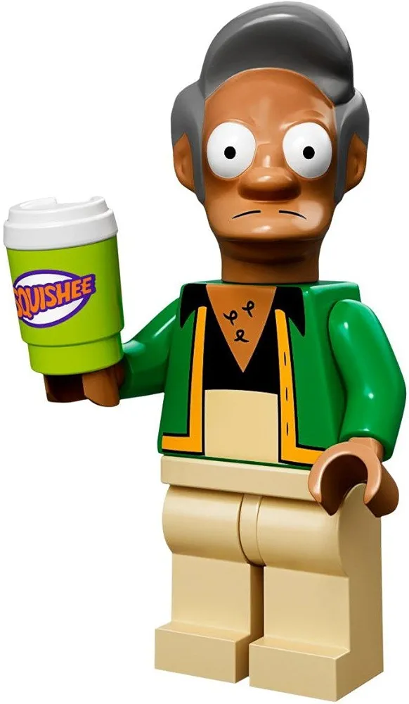 LEGO 71005 - Mini Figure Apu Nahasapeemapetilion from the Collectible Figure Series The Simpsons