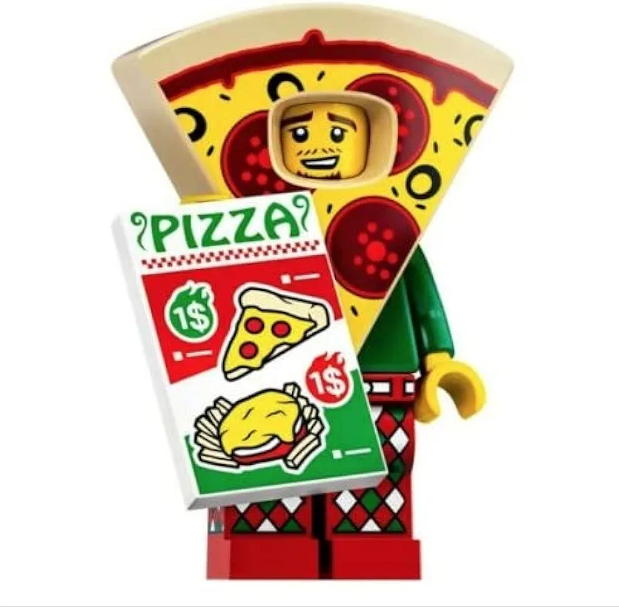 LEGO Series 19 Pizza Costume Guy