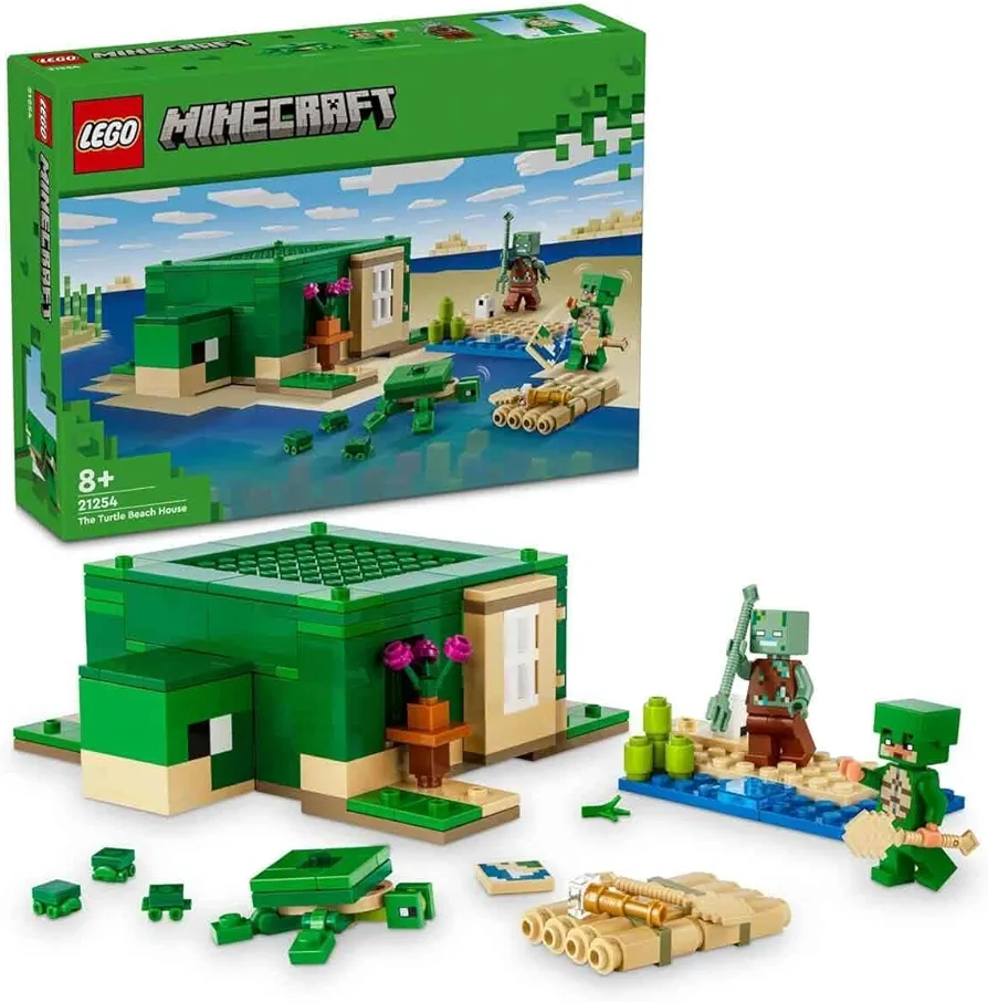 LEGO 21254 Minecraft Das Schildkrötenstrandhaus, Schildkrötenkrieger Ertrunkener