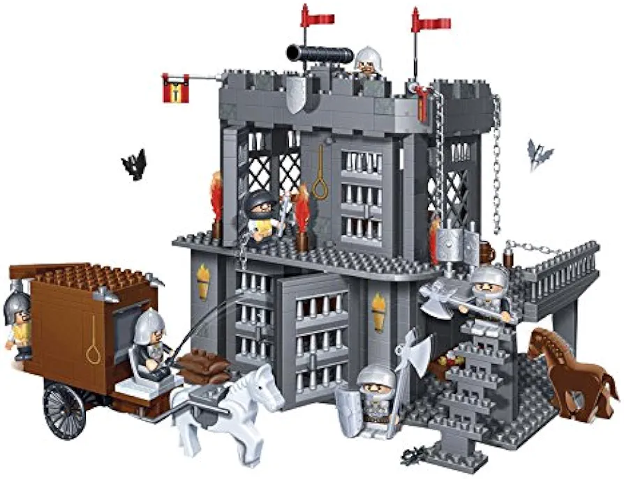 Prison Building Kit (705 Piece)