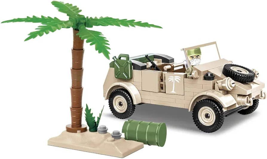 COBI Historical Collection VW Type 82 Kübelwagen - Off-Road Passenger Car , Desert Sand