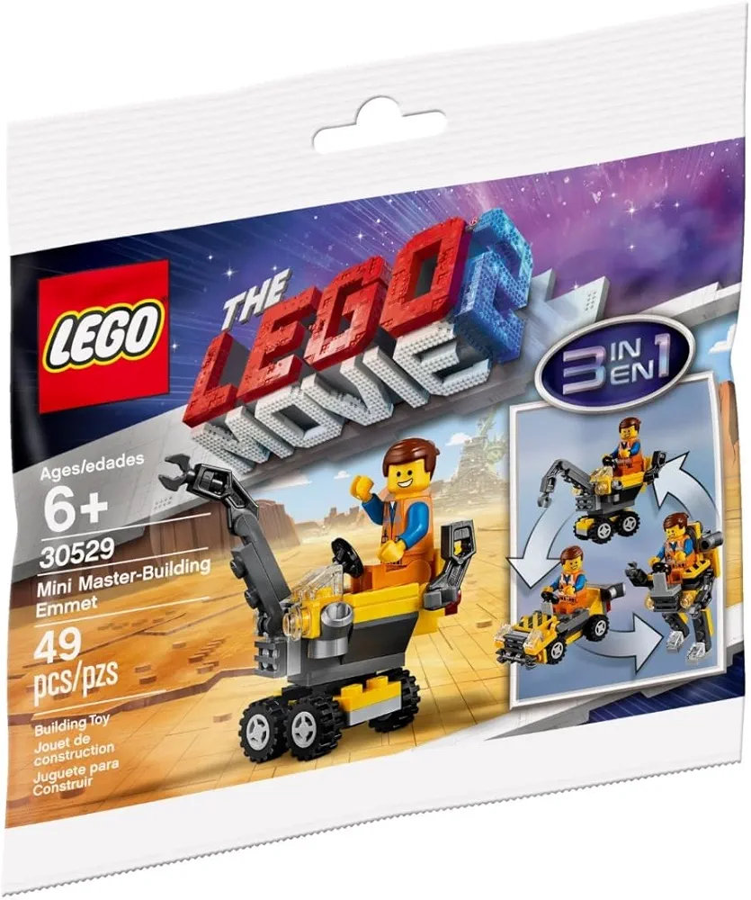 LEGO 30529 49 Pieces Mini Master-Building Emmet The Movie 2