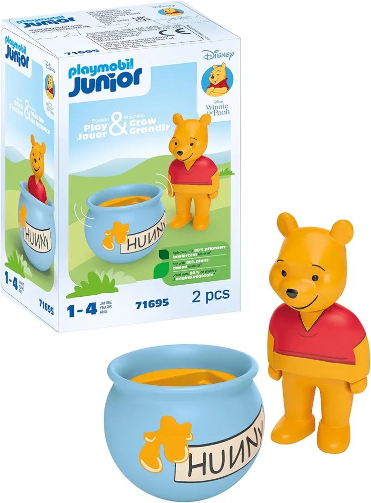 Playmobil Junior & Disney: Winnie The Pooh's Counter Balance Honey Pot