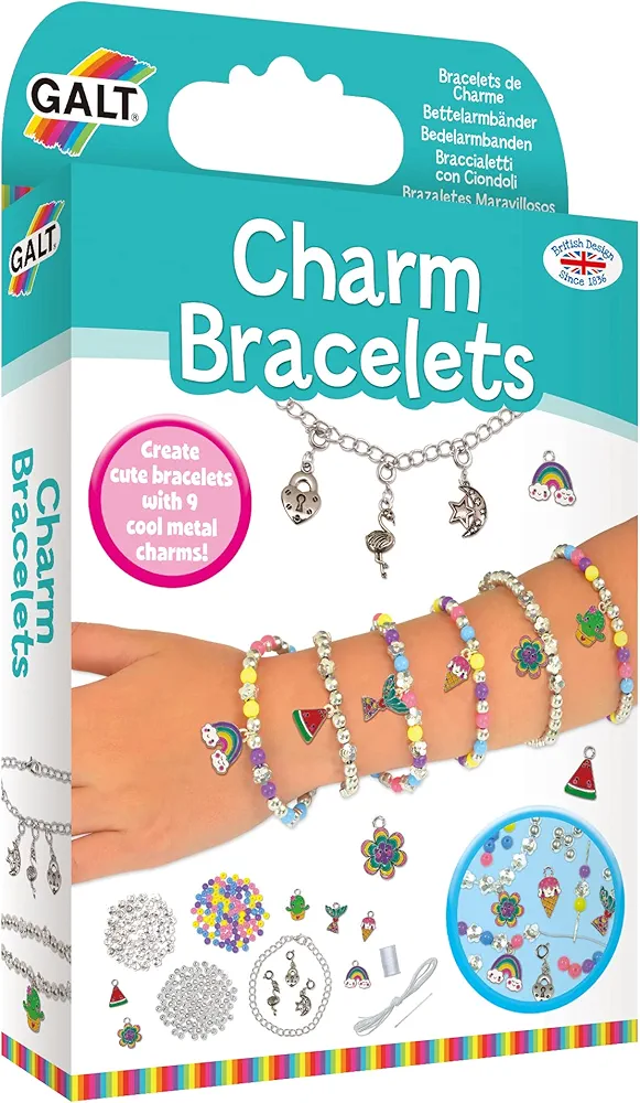 Galt Toys, Charm Bracelets, Kids Craft Kit, Ages 8 Years Plus