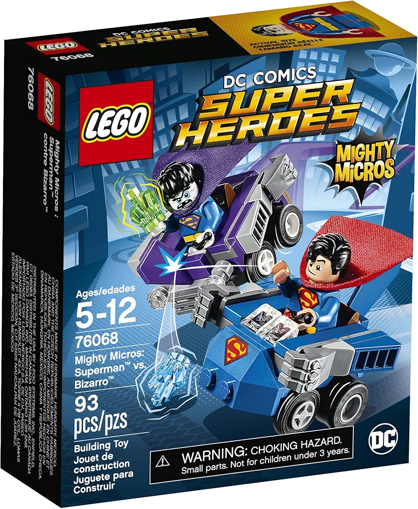 LEGO Super Heroes Mighty Micros: Superman Vs. Bizarro 76068 Building Kit