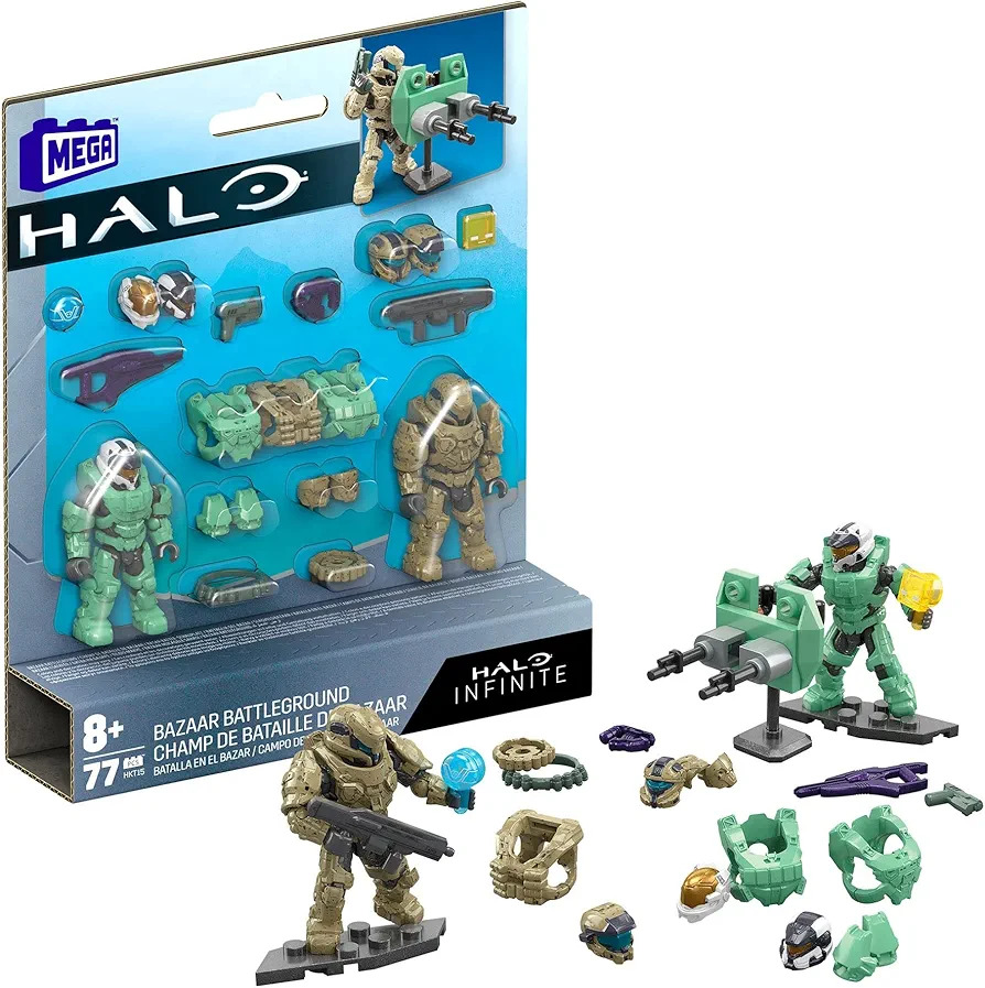 Mega Bloks Bazaar Battleground Halo Infinite Weather Action Figure