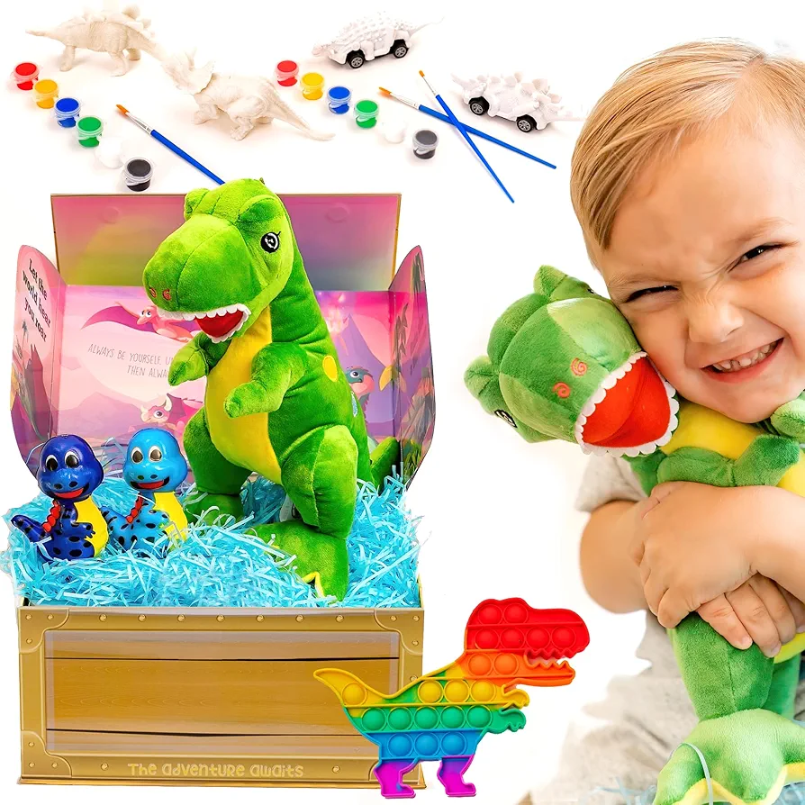 1 Dinosaur Gift Set + 1 Unicorn Gift Set Bundle