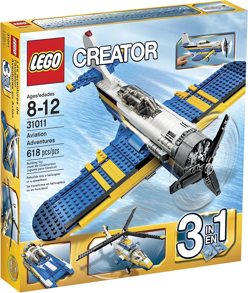 LEGO Creator Aviation Adventure 31011 Toy Interlocking Building Sets