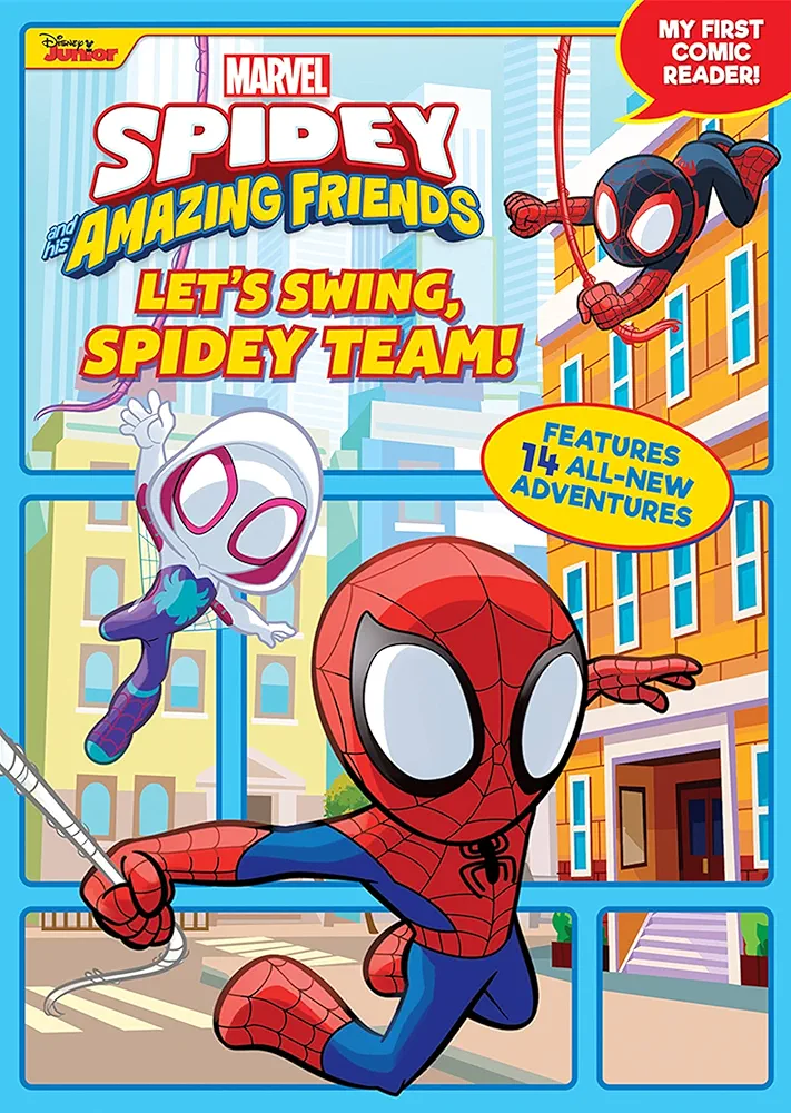 Spidey and His Amazing Friends: Let's Swing, Spidey Team!: My First Comic Reader! (Spidey and His Amazing Friends; My First Comic Reader!)