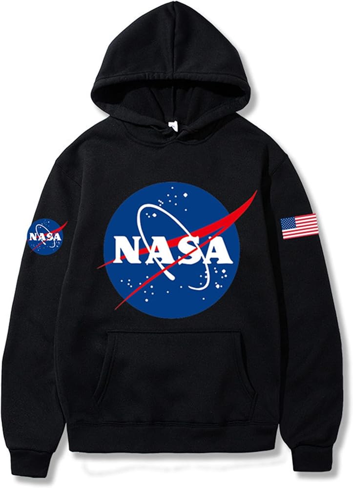 NASA Hoodie Men Women Fashion Sweat Pullover Sweatshirts Hoodies