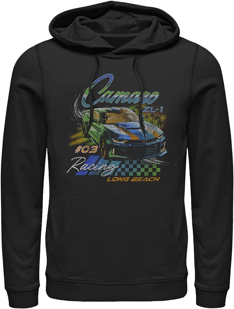 Fifth Sun General Motors Camaro Racer Mens Pullover Hoodie