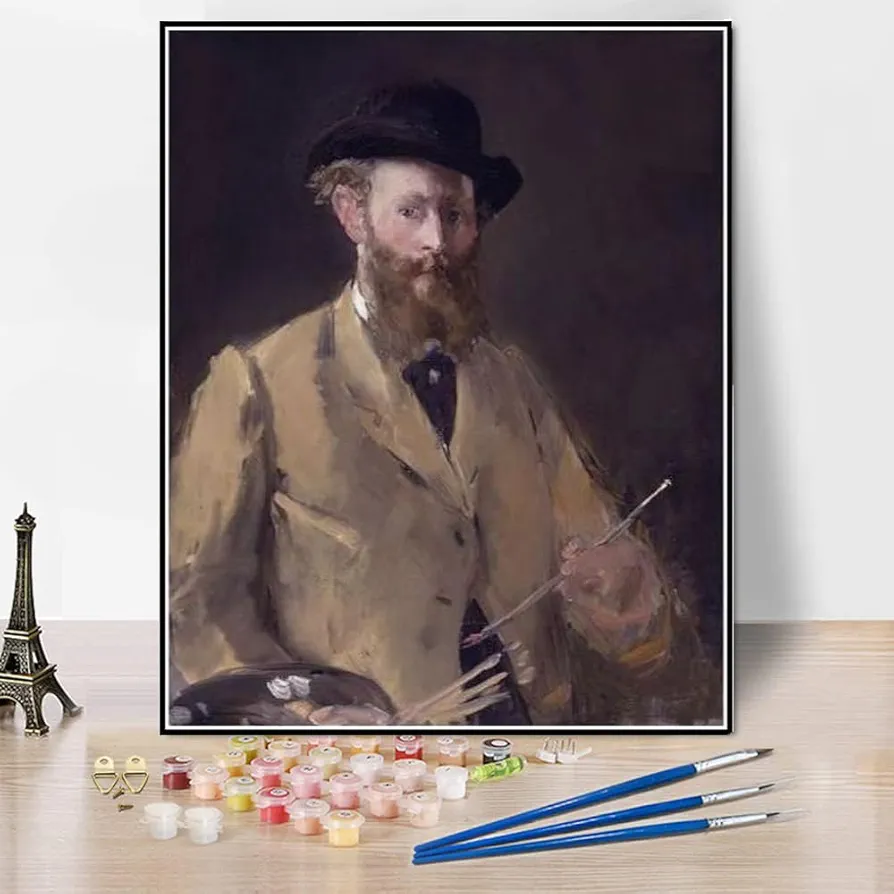 Paint by Numbers Kits for Adults and Kids Edouard Manet Painting by Edouard Manet Arts Craft for Home Wall Decor