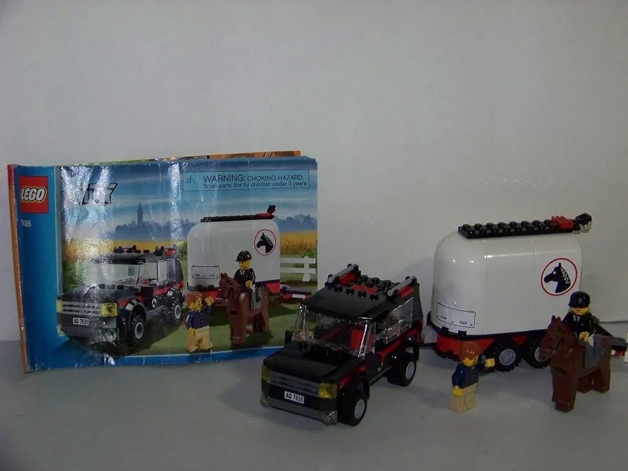 Lego City Limited Edition Set #7635 4WD With Horse Trailer