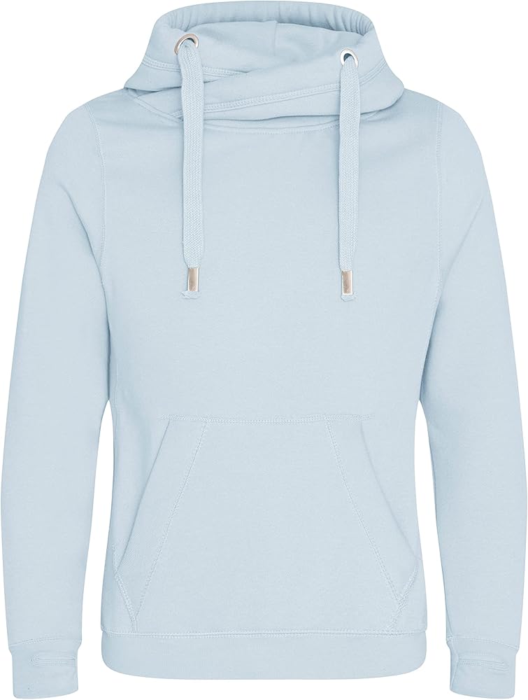 Just Hoods JH021 Unisex Cross Neck Hoodie