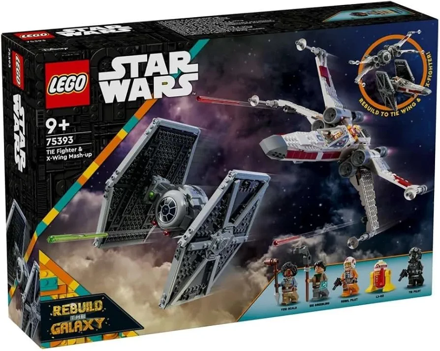 LEGO 75393 Star Wars Mashup aus TIE Fighter & XWing