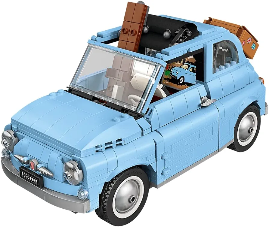 Lego Creator Expert Fiat 500 Light Blue Limited Edition 77942