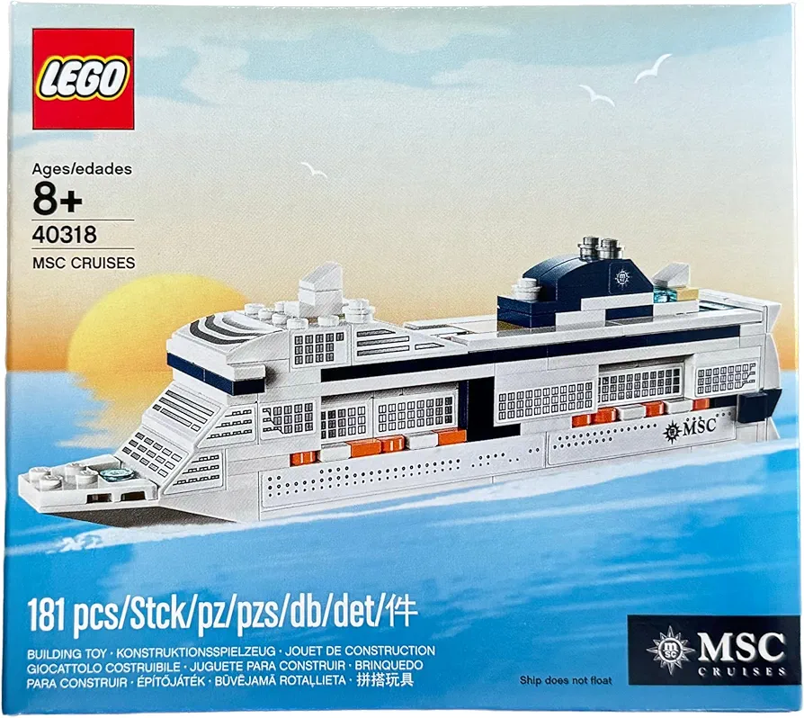 LEGO 40318 MSC Cruises Cruise Ship