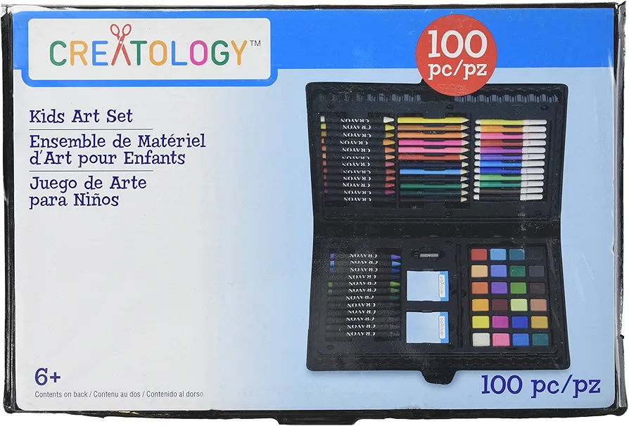 Kids Art Set, 100 Piece by Creatology