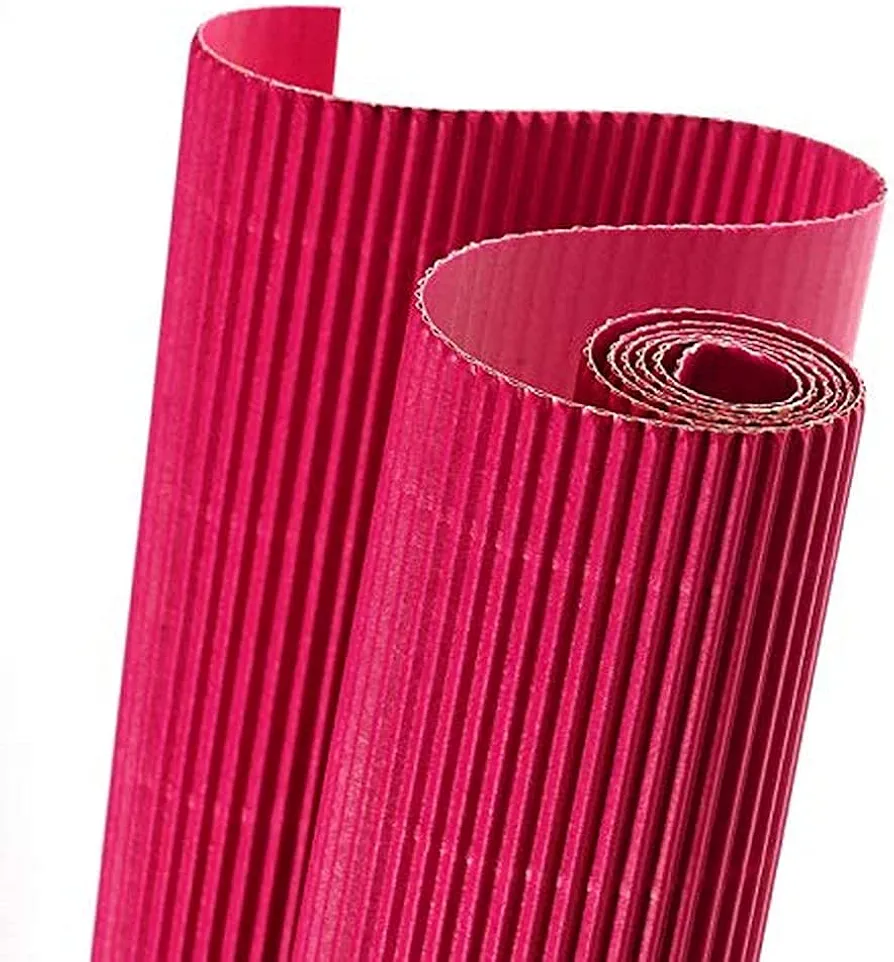 Canson gvarro – Roll of Corrugated Cardboard 50 x 70 cm, Pink, 1 Unit