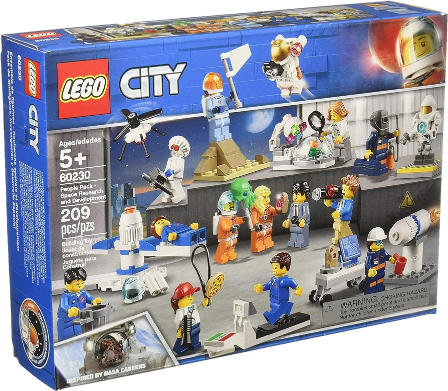 LEGO City Space Port People Pack - Space Research and Development 60230 Building Kit (209 Piece)