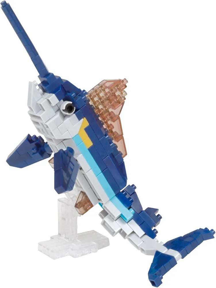 nanoblock - Sea Friends - Marlin, Collection Series Building Kit