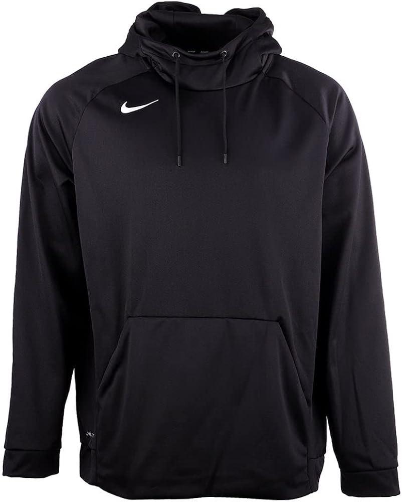 Nike Mens Thermal Hoodie Black/White Size XXL