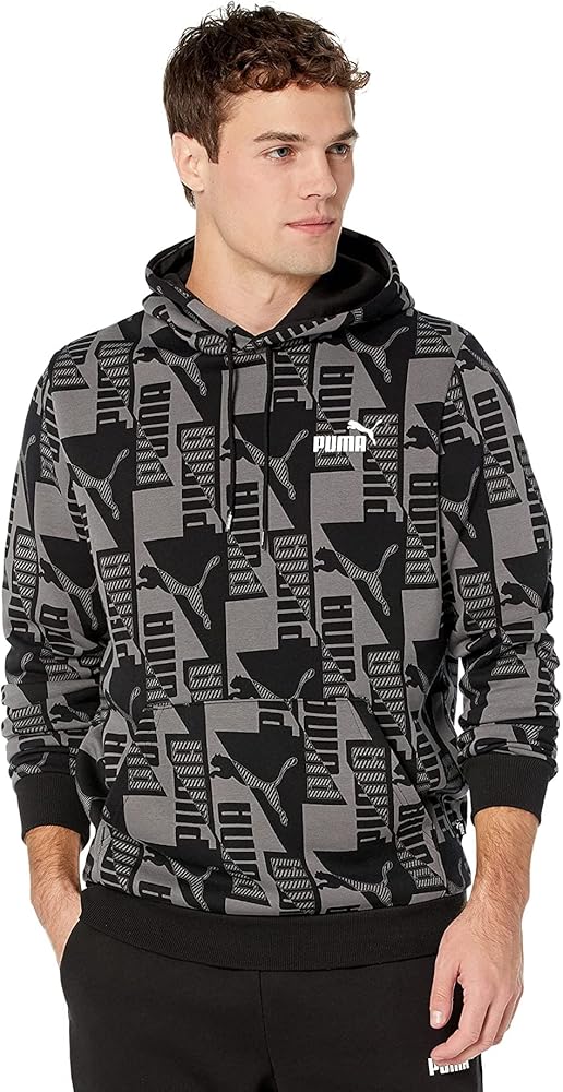 PUMA Men's Power All Over Print Fleece Hoodie