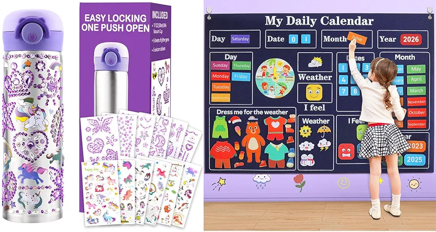 School Supplies for Kids, Preschool Classroom Must Haves, Arts and Crafts for School, Birthday Gift & Toys for Kids