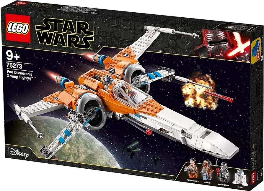 LEGO Star Wars Poe Dameron's X-wing Fighter 75273 Building Kit, Cool Construction Toy for Kids, New 2020 (761 Pieces)