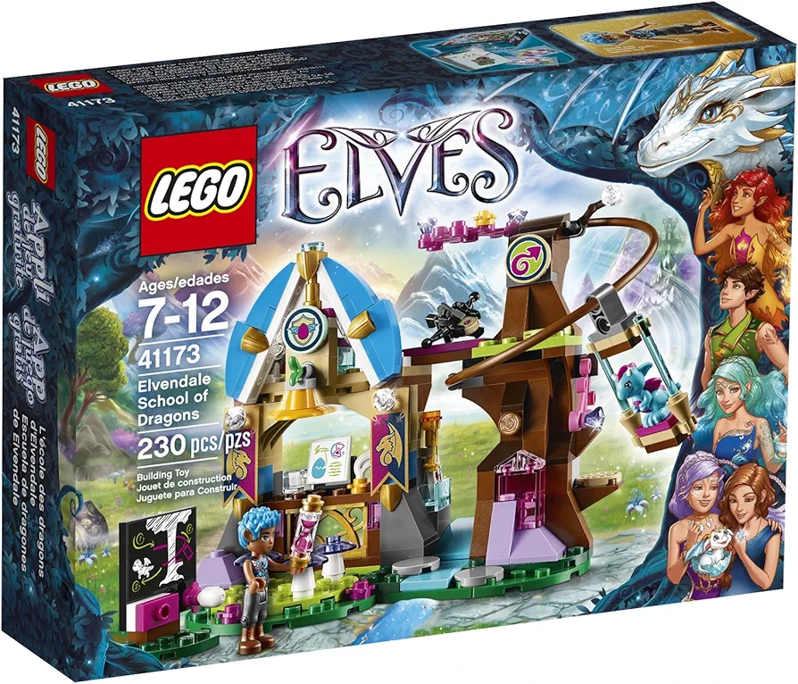 LEGO Elves Elvendale School of Dragons 41173 Building Kit (230 Piece)