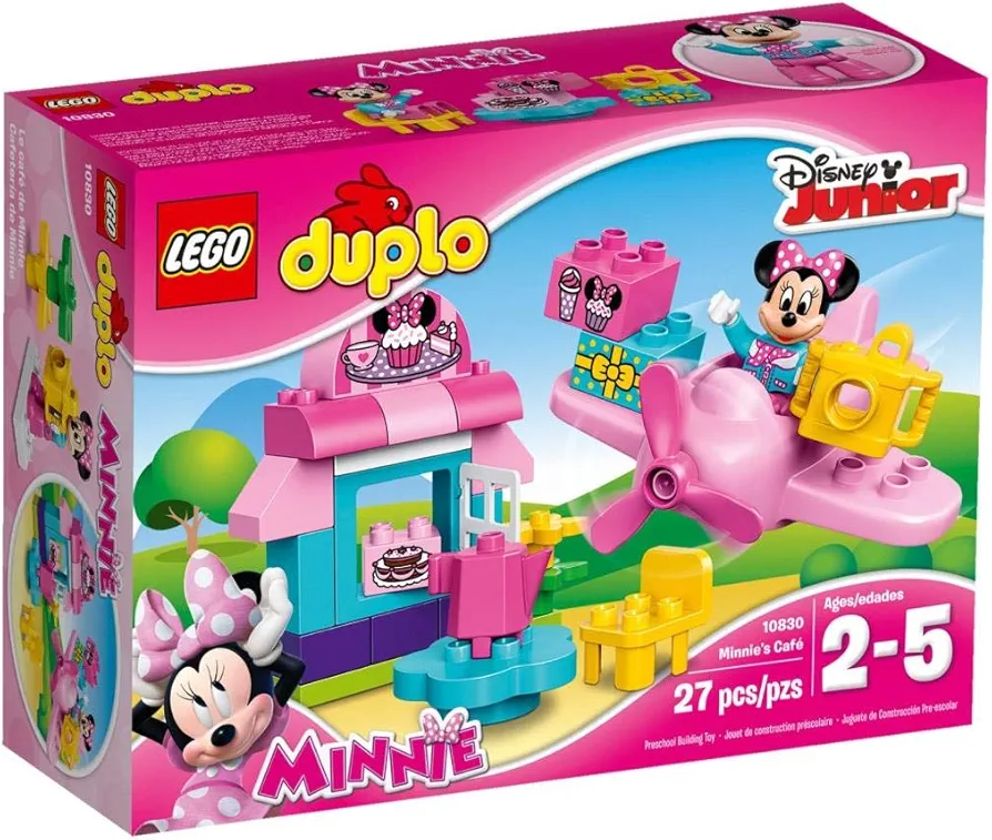 LEGO DUPLO l Disney Mickey Mouse Clubhouse Minnie's CAFâ€š 10830 Large Building Block Preschool Toy