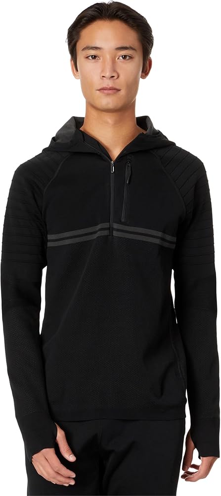 Smartwool Men's Intraknit Merino Wool Tech Half Zip Hoodie (Regular Fit)